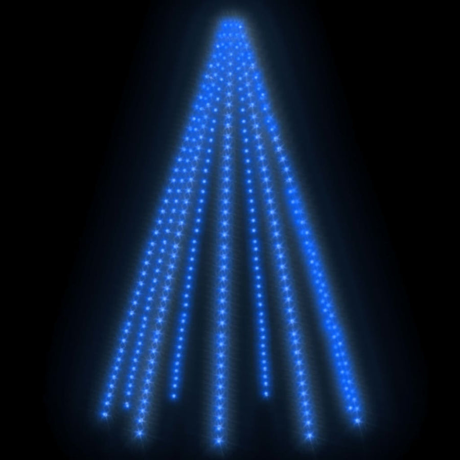 Kerstboomverlichting Met 400 Led's Net 400 cm Blauw