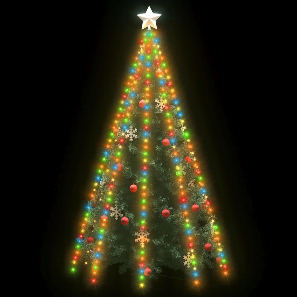 Kerstboomverlichting Met 400 Led's Meerkleurig Net 400 cm Multikleur