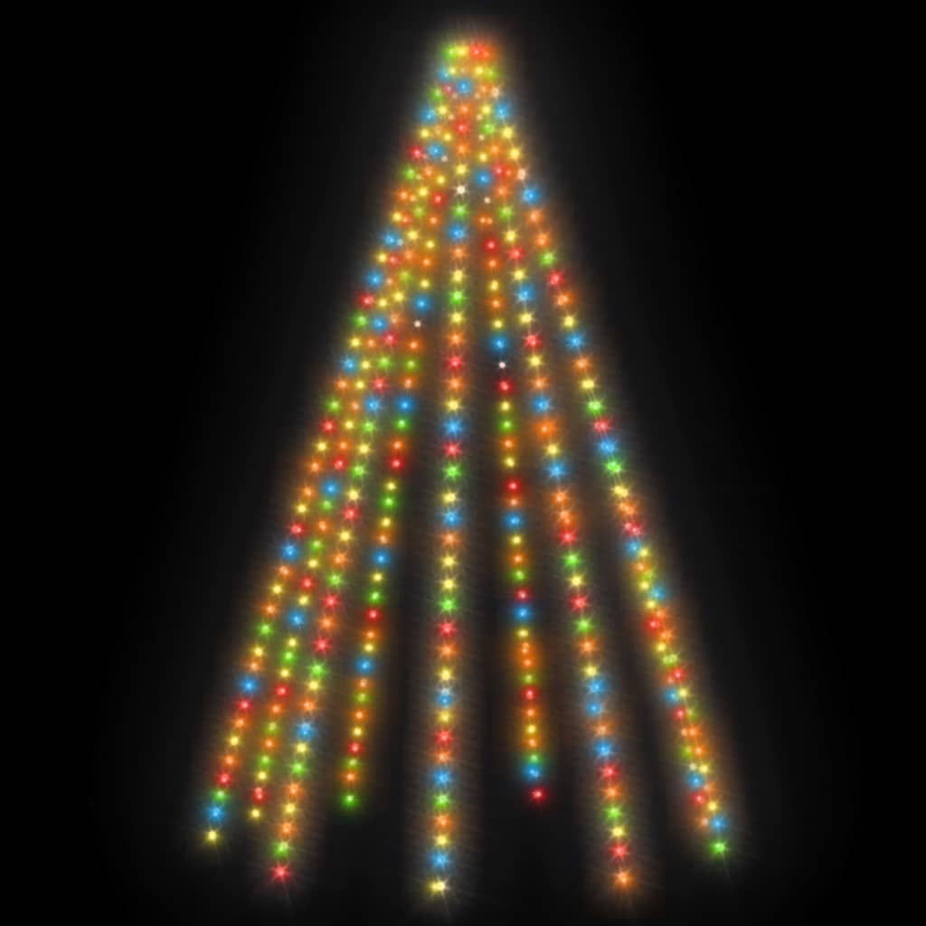 Kerstboomverlichting Met 400 Led's Meerkleurig Net 400 cm Multikleur