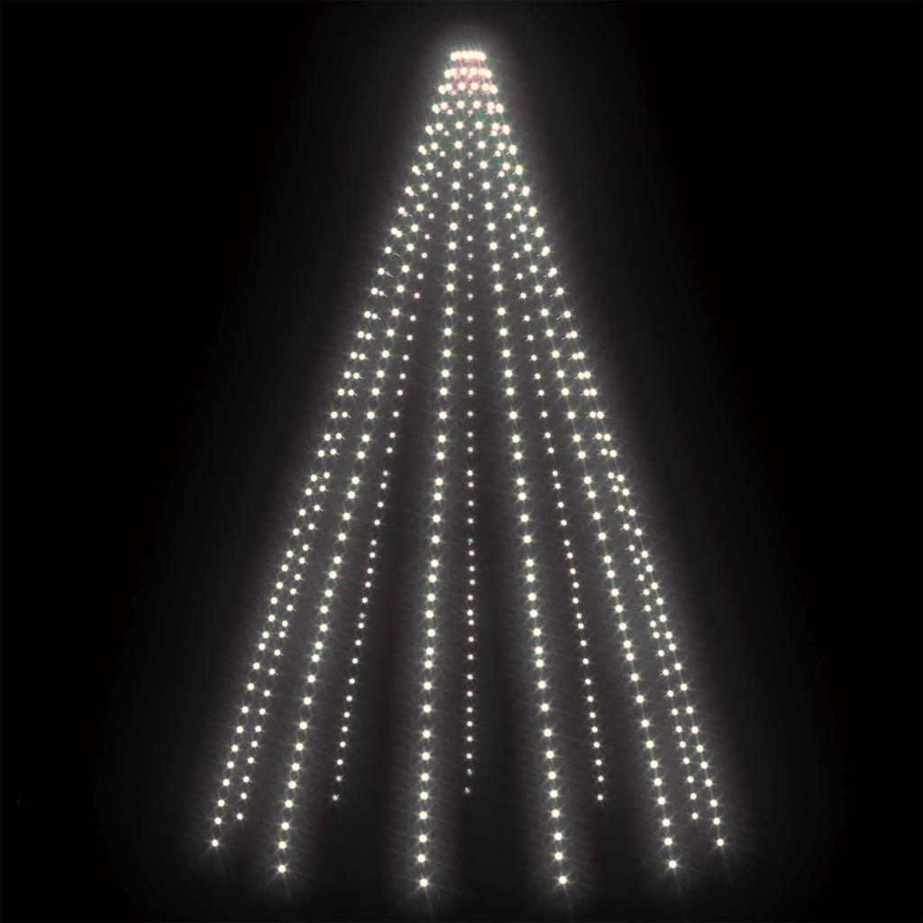Kerstboomverlichting Met 500 Led's Binnen/Buiten 500 cm Koudwit