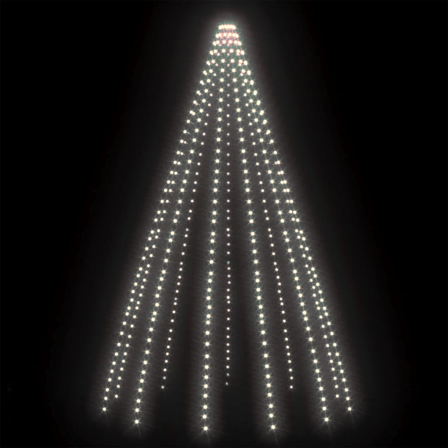 Kerstboomverlichting Met 500 Led's Binnen/Buiten 500 cm Koudwit