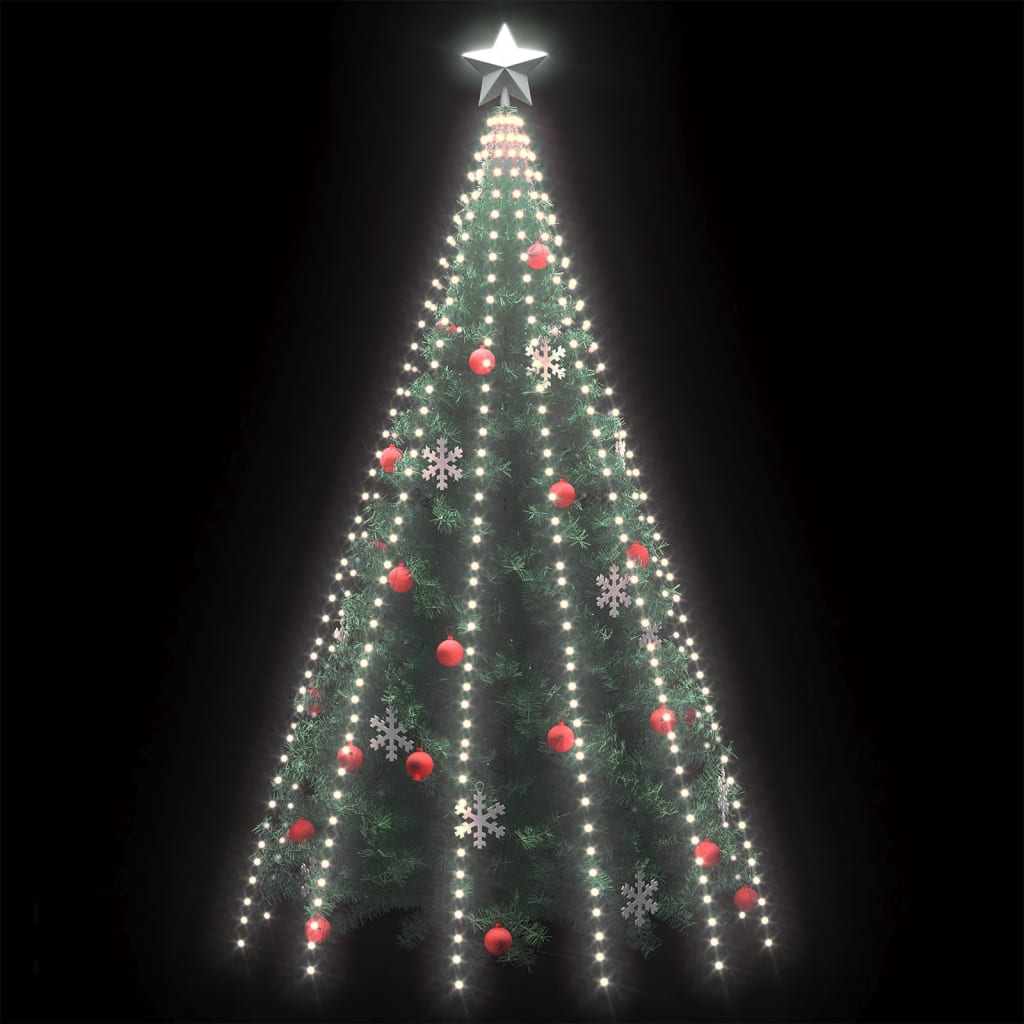 Kerstboomverlichting Met 500 Led's Binnen/Buiten 500 cm Koudwit