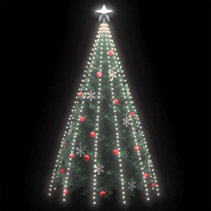 Kerstboomverlichting Met 500 Led's Binnen/Buiten 500 cm Koudwit