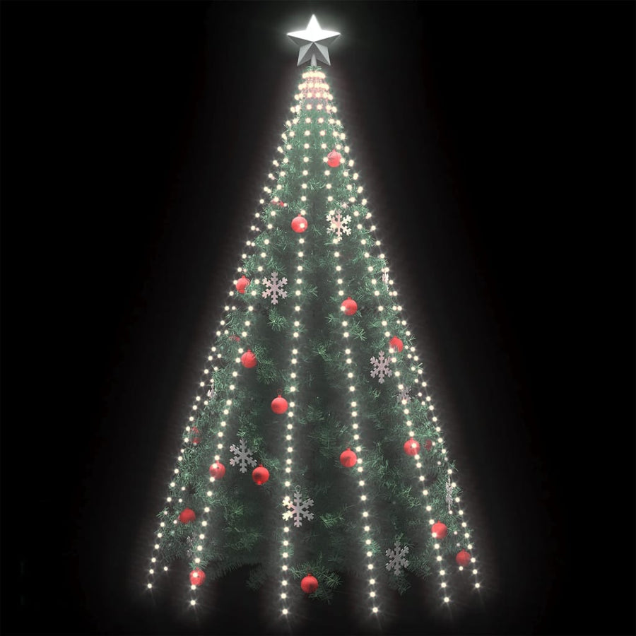 Kerstboomverlichting Met 500 Led's Binnen/Buiten 500 cm Koudwit