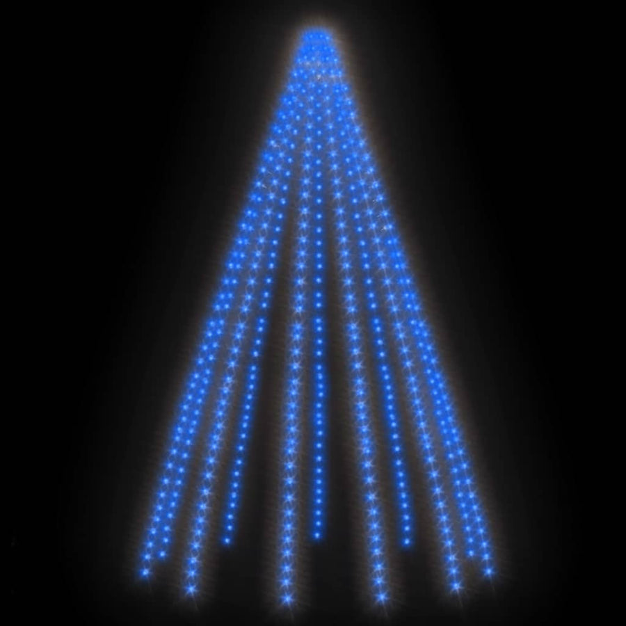 Kerstboomverlichting Met 500 Led's Binnen/Buiten 500 cm Blauw