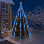 Kerstboomverlichting 500 LED blauw binnen/buiten 500 cm