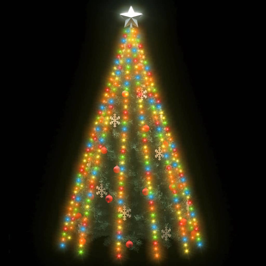 Kerstboomverlichting 500 Led's Meerkleurig Binnen/Buiten 500 cm Multikleur