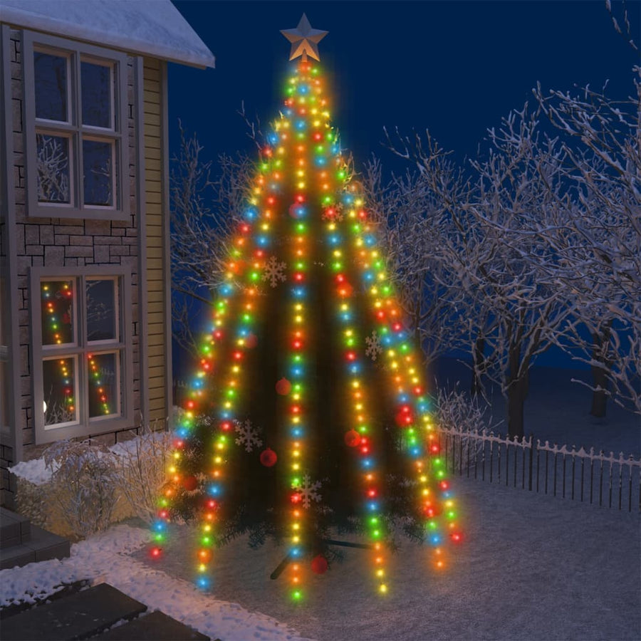 Kerstboomverlichting 500 Led's Meerkleurig Binnen/Buiten 500 cm Multikleur