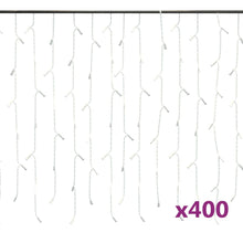 Lichtgordijn Met 400 Led's En 8 Functies 10 M Koudwit
