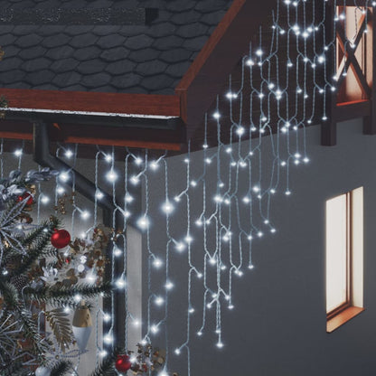 Lichtgordijn Met 400 Led's En 8 Functies 10 M Koudwit