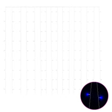 Lichtsnoergordijn Met 300 Led's En 8 Functies 3X3 M Blauw