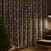 Lichtsnoer gordijn 3x3 m 300 LED meerkleurig 8 functies