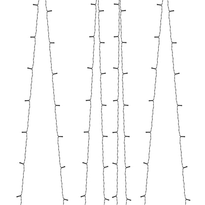 Lichtsnoeren Met X00 Led's Solar Binnen/Buiten 2 Koudwit