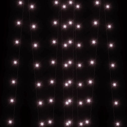 5 st Lichtslinger met 200 LED's solar binnen/buiten warmwit