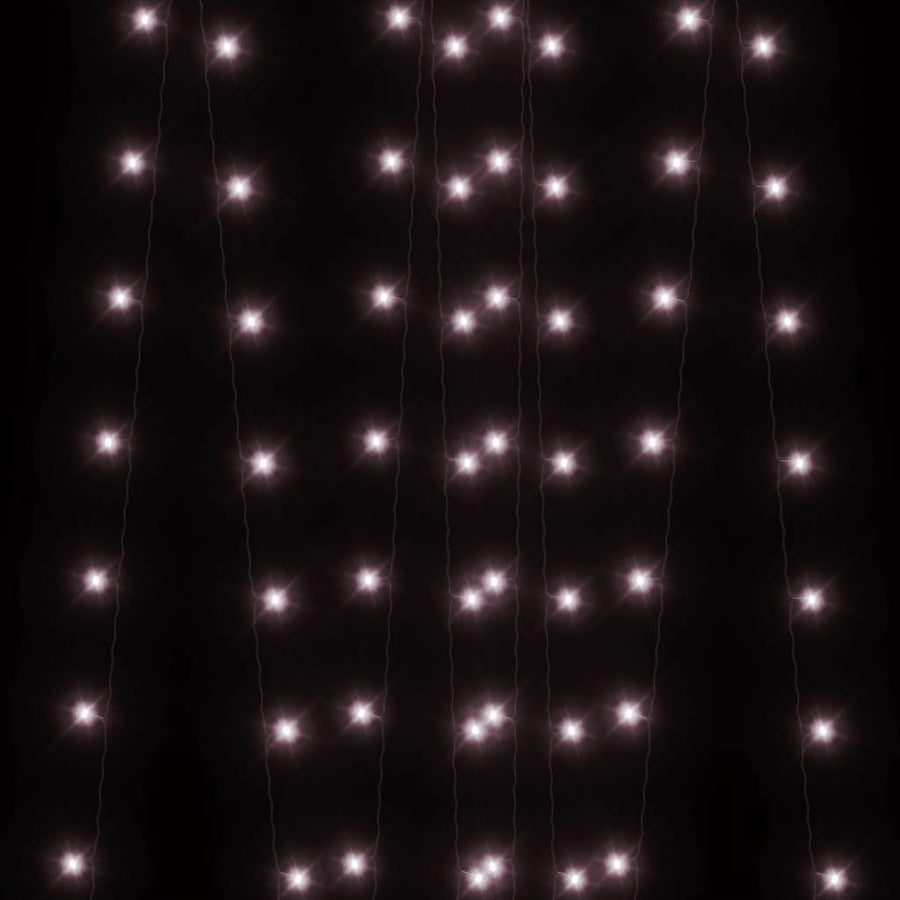 5 st Lichtslinger met 200 LED's solar binnen/buiten warmwit