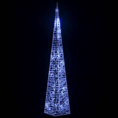 Lichtkegel Decoratief Led 60 Cm Acryl Blauw