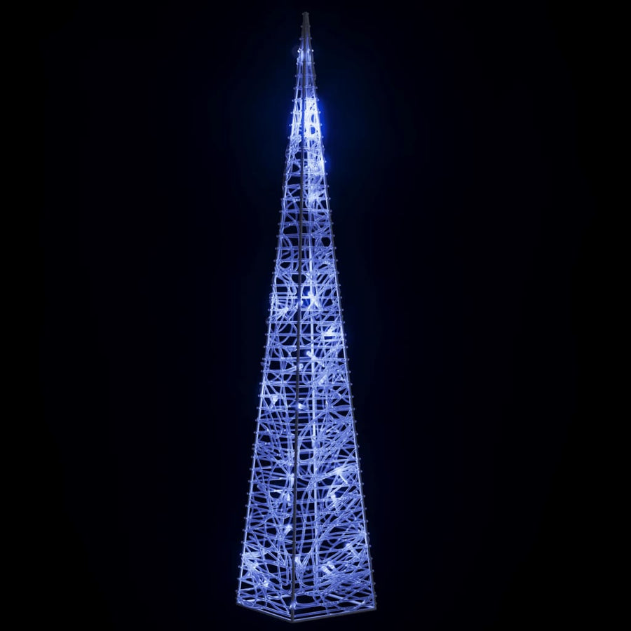 Lichtkegel Decoratief Led 60 Cm Acryl Blauw