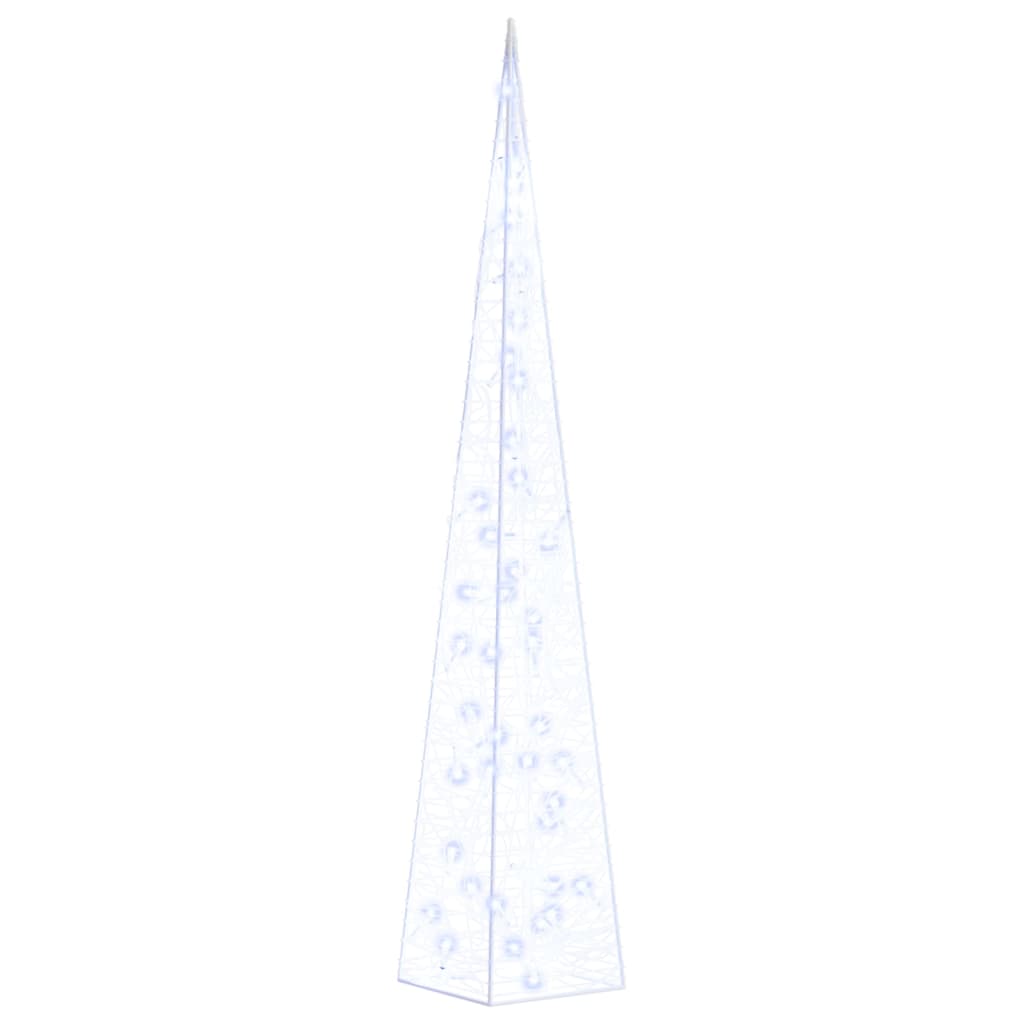 Lichtkegel Decoratief Led 90 Cm Acryl Blauw