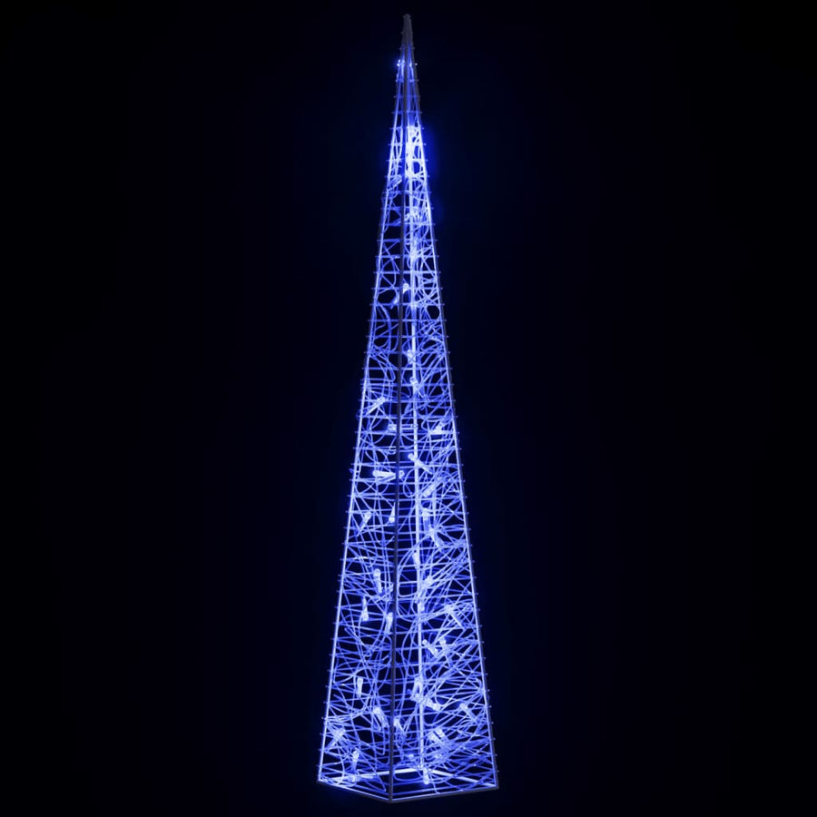 Lichtkegel Decoratief Led 90 Cm Acryl Blauw