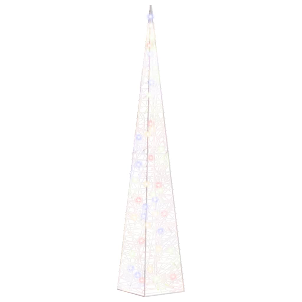 Lichtkegel Decoratief Led 90 Cm Acryl Meerkleurig