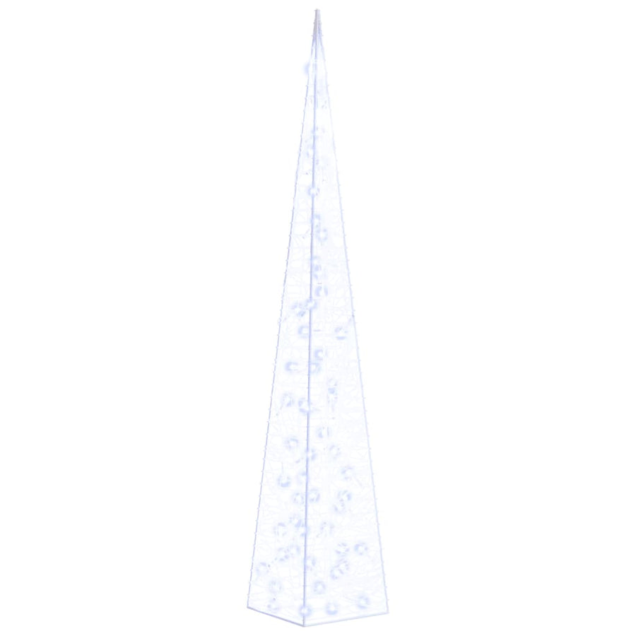 Lichtkegel Decoratief Led 120 Cm Acryl Blauw