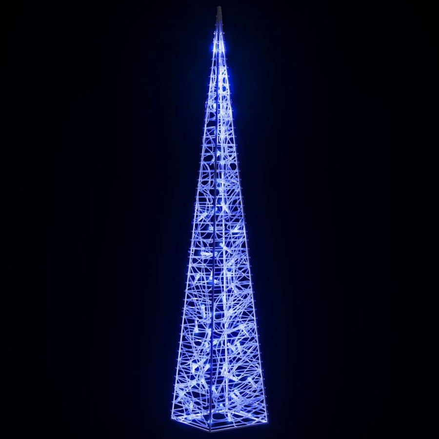 Lichtkegel Decoratief Led 120 Cm Acryl Blauw