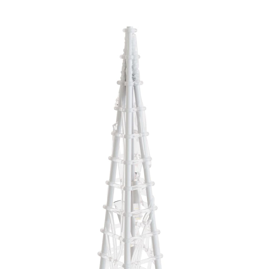 Lichtkegelset Decoratief Led 60/90/120 Cm Acryl Koudwit