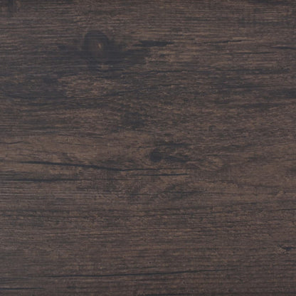 Vloerplanken zelfklevend 5,21 m² 2 mm PVC donkerbruin Donkerbruin