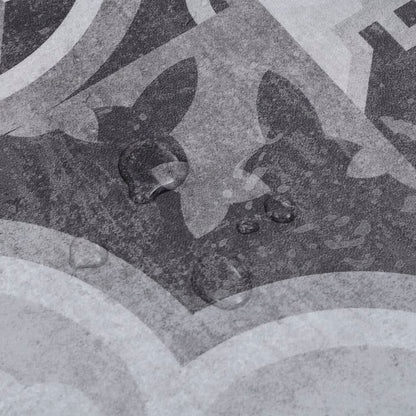 Vloerplanken zelfklevend 5,21 m² 2 mm PVC grijs patroon Grijs patroon