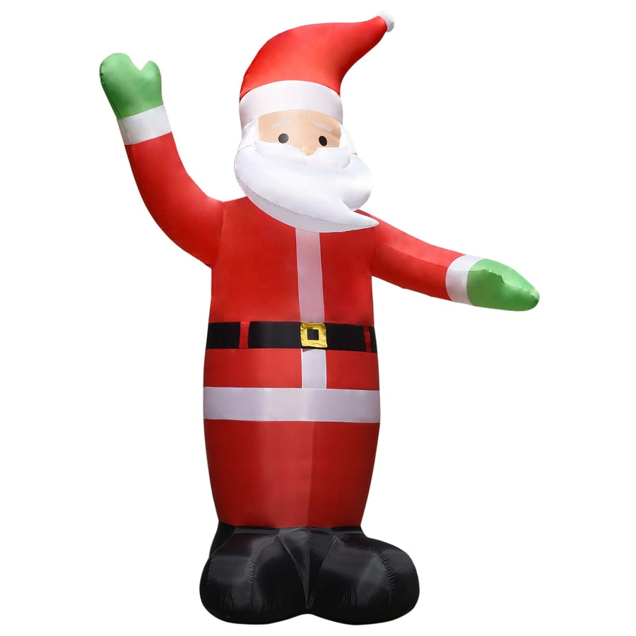 Kerstman opblaasbaar met LED's IP44 3 m 300 cm