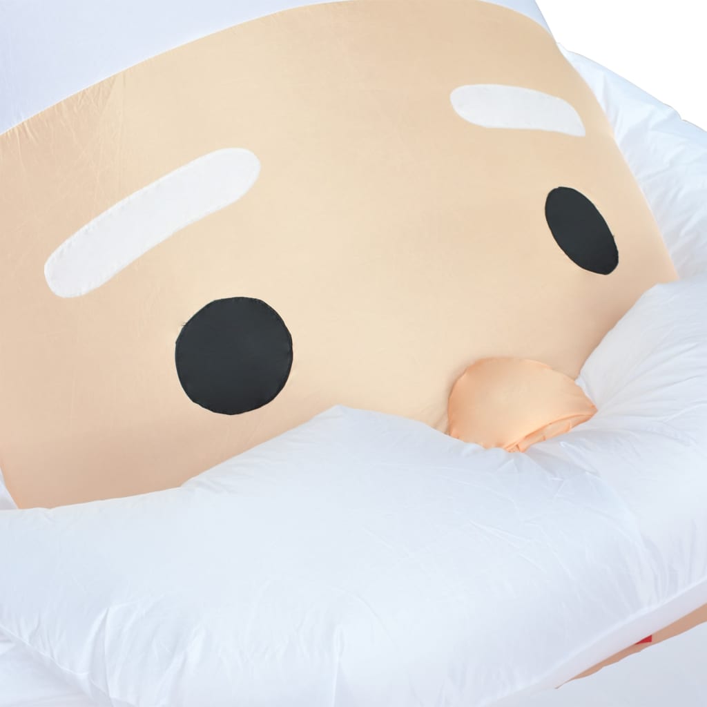 Kerstman opblaasbaar met LED's IP44 3 m 300 cm