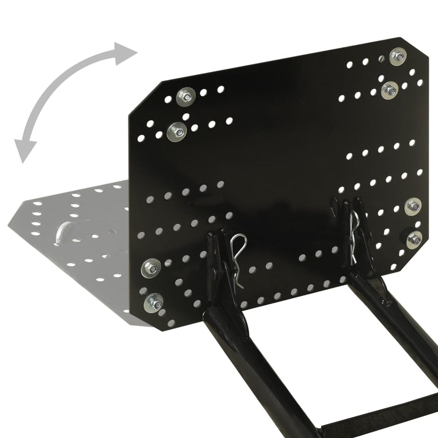 Sneeuwploeg voor ATV 115x38 cm zwart