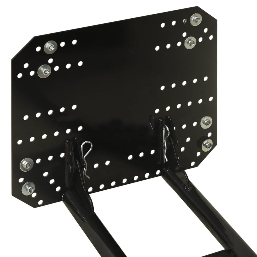 Sneeuwploeg voor ATV 115x38 cm zwart