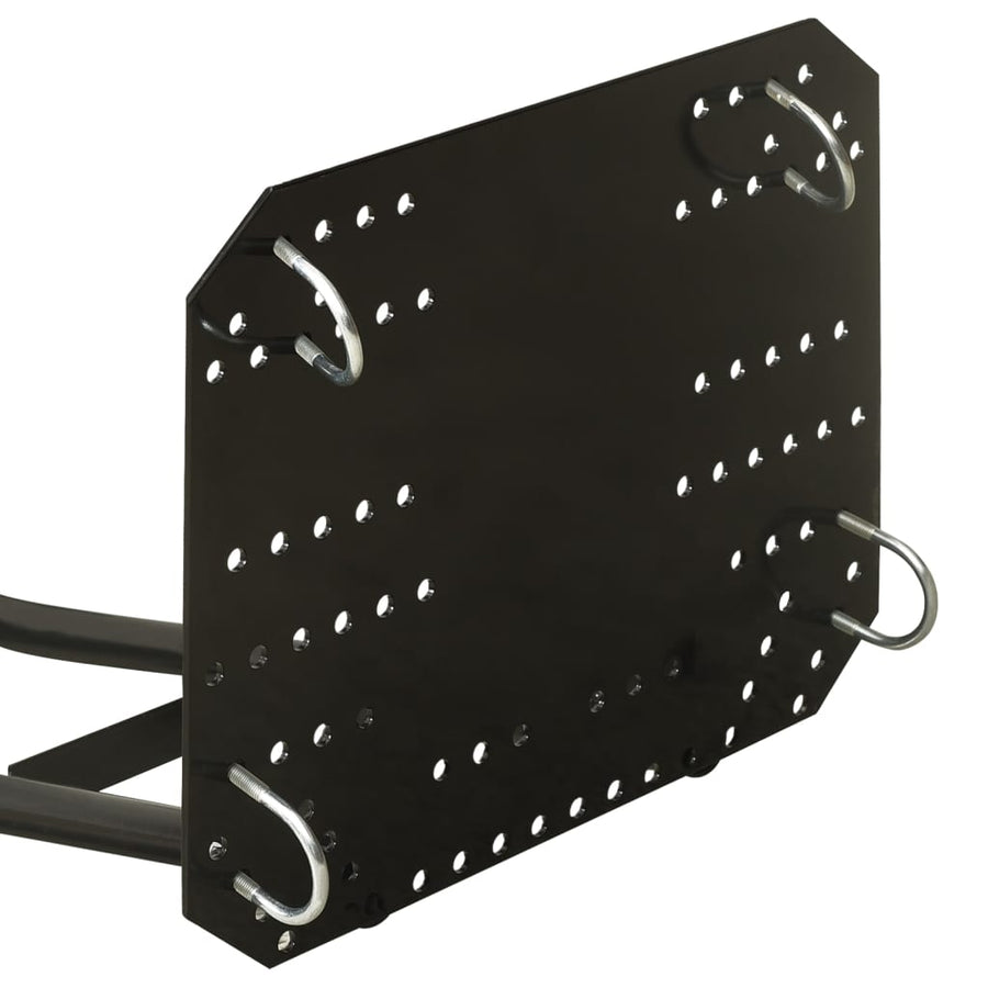 Sneeuwploeg voor ATV 115x38 cm zwart