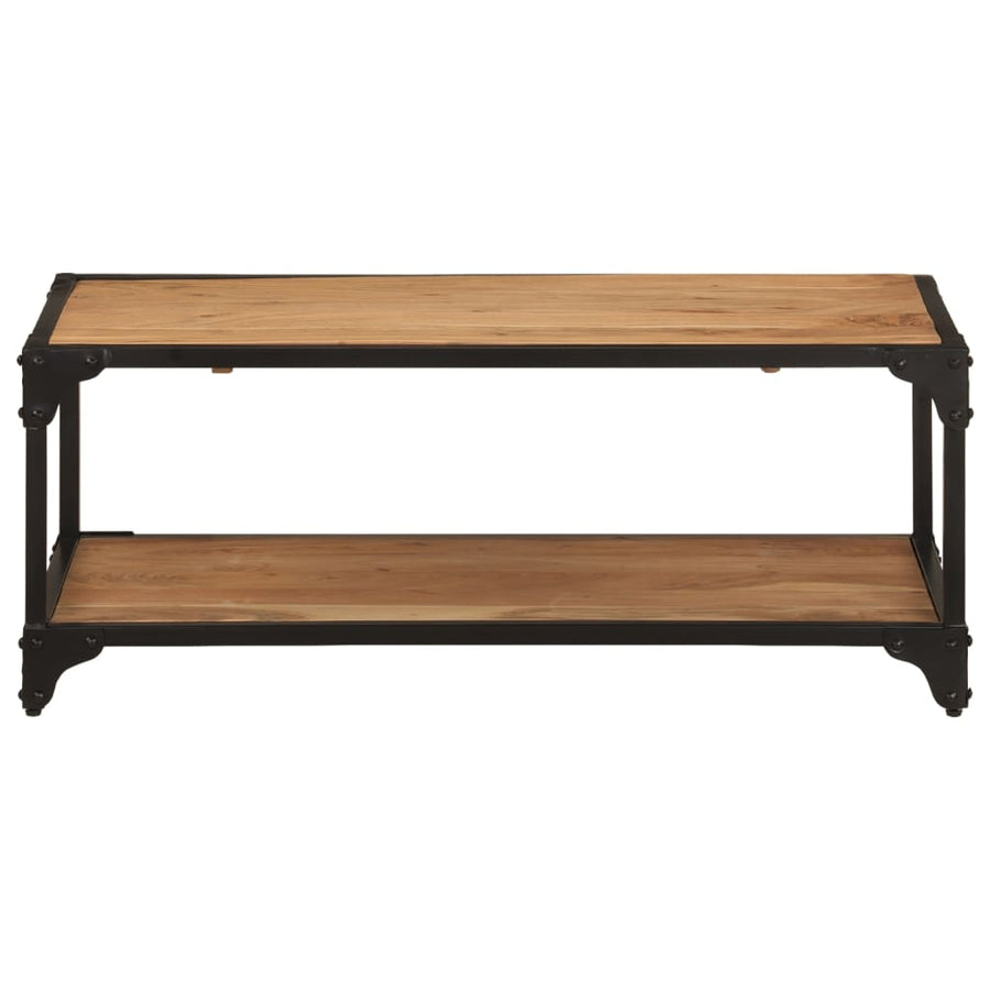 Salontafel 90x45x35 cm massief acaciahout 90 x 45 x 35 cm Massief acaciahout