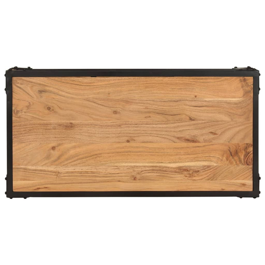 Salontafel 90x45x35 cm massief acaciahout 90 x 45 x 35 cm Massief acaciahout