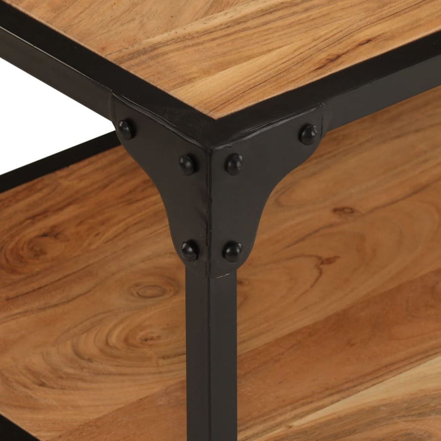 Salontafel 90x45x35 cm massief acaciahout 90 x 45 x 35 cm Massief acaciahout