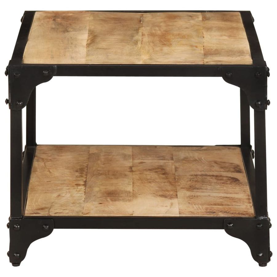 Salontafel 90x45x35 cm massief ruw mangohout 90 x 45 x 35 cm massief mangohout