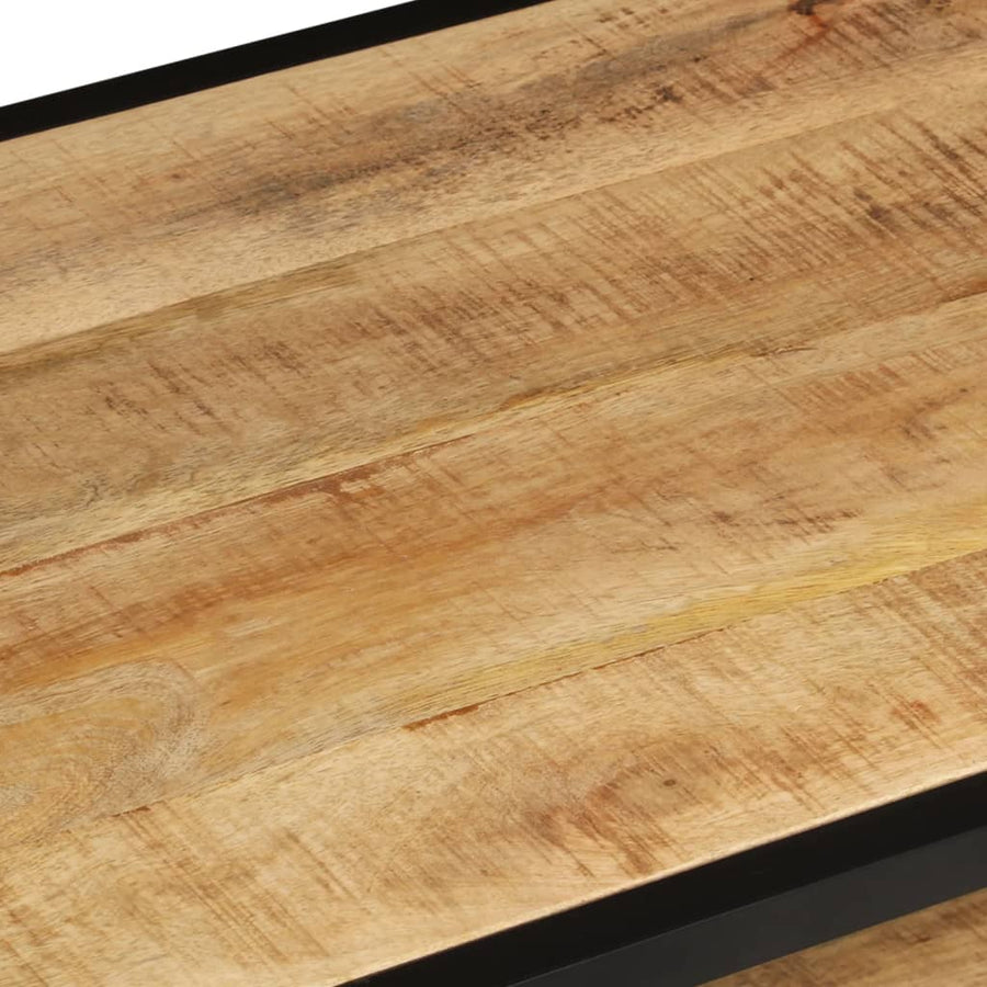 Salontafel 90x45x35 cm massief ruw mangohout 90 x 45 x 35 cm massief mangohout