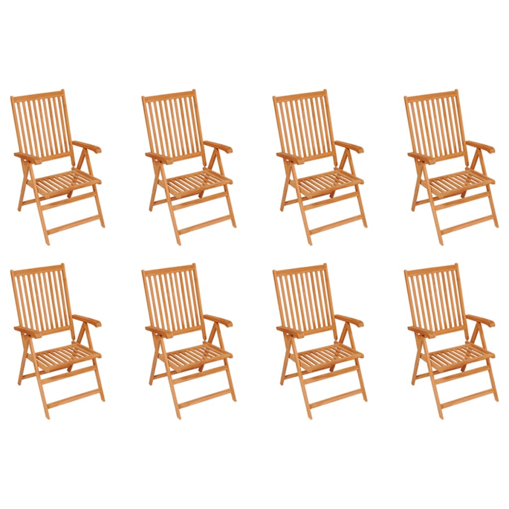 Tuinstoelen Verstelbaar Massief Teakhout 8