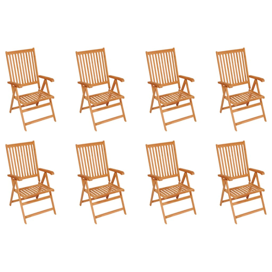 Tuinstoelen Verstelbaar Massief Teakhout 8