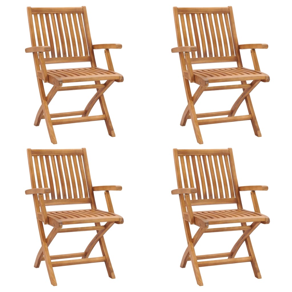 Tuinstoelen Inklapbaar Massief Teakhout 1 4