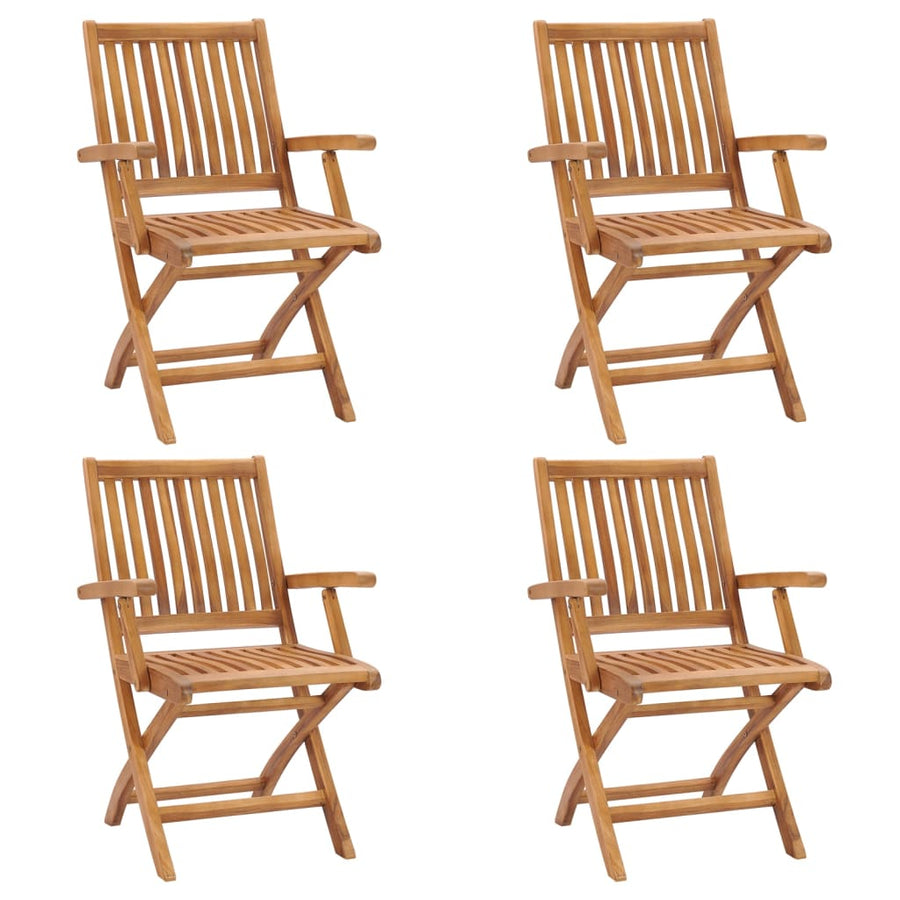 Tuinstoelen Inklapbaar Massief Teakhout 1 4