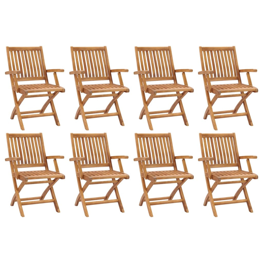 Tuinstoelen Inklapbaar Massief Teakhout 1 8