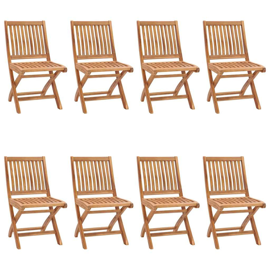 Tuinstoelen Inklapbaar Met Kussens Massief Teakhout Beige 1