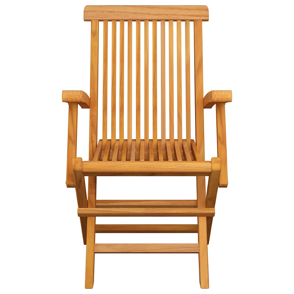 Tuinstoelen Met Rode Kussens Massief Teakhout 8