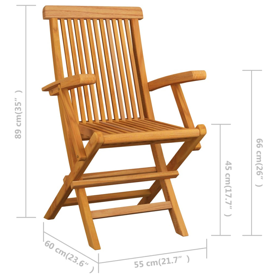 Tuinstoelen 8 St Met Taupe Kussens Massief Teakhout