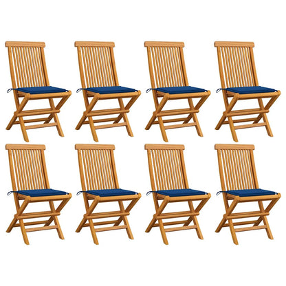Tuinstoelen Met E Kussens Massief Teakhout 1