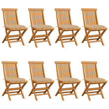 Tuinstoelen Met Kussens Massief Teakhout 8