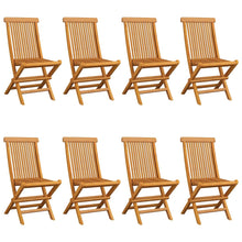 Tuinstoelen Met Kussens Massief Teakhout 8 Taupe